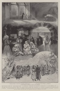 The Production of Resurrection, en dramatisk versjon av Tolstojs romantikk, på Odeon, 14. november